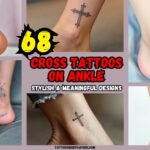 Cross Tattoos on Ankle