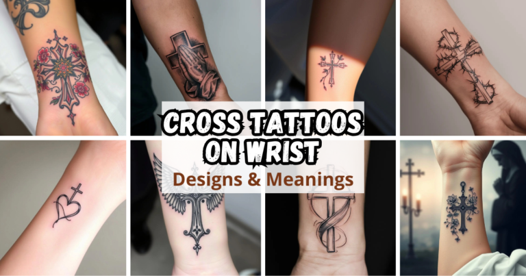 Cross Tattoos on Wrist