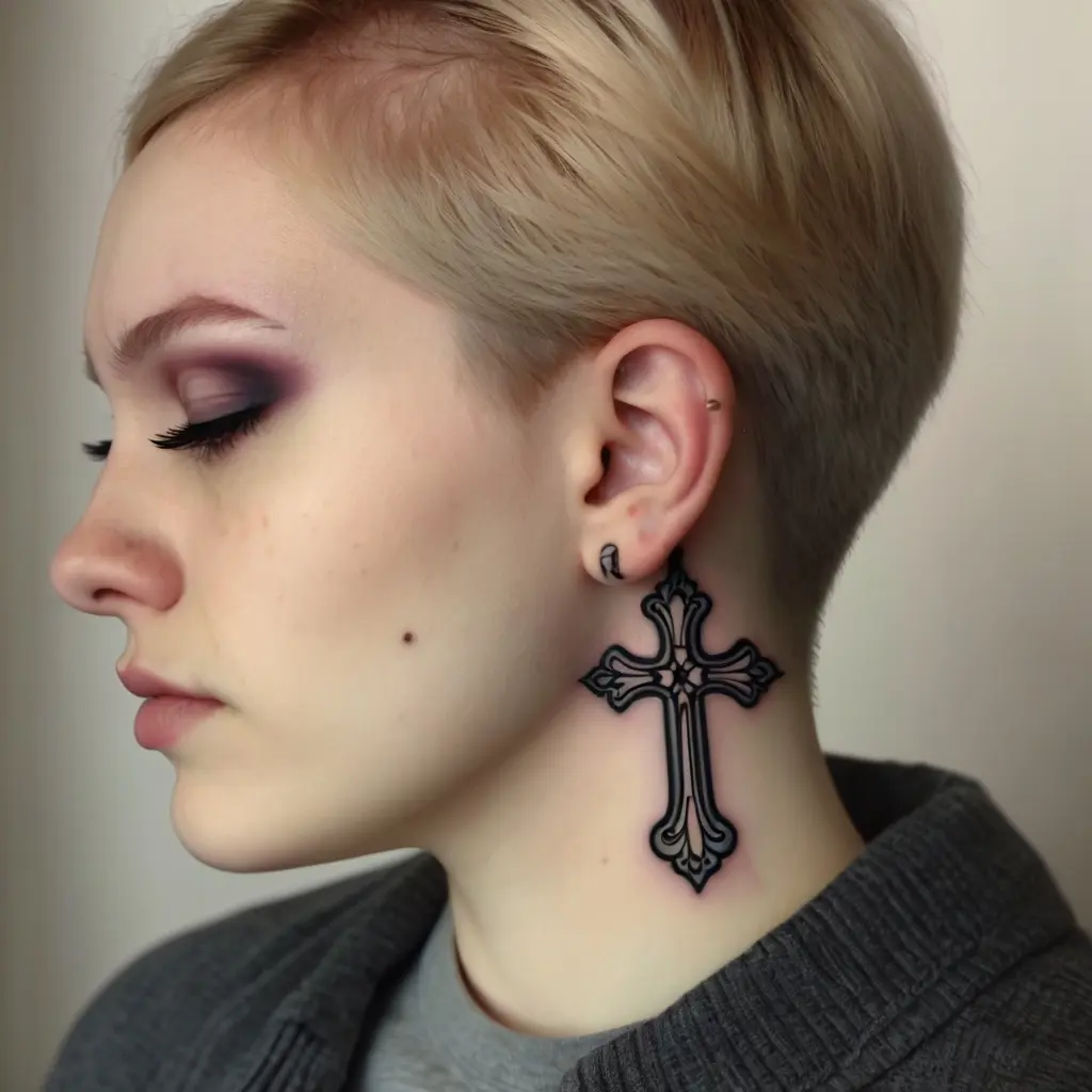 Extending Cross Tattoo 2