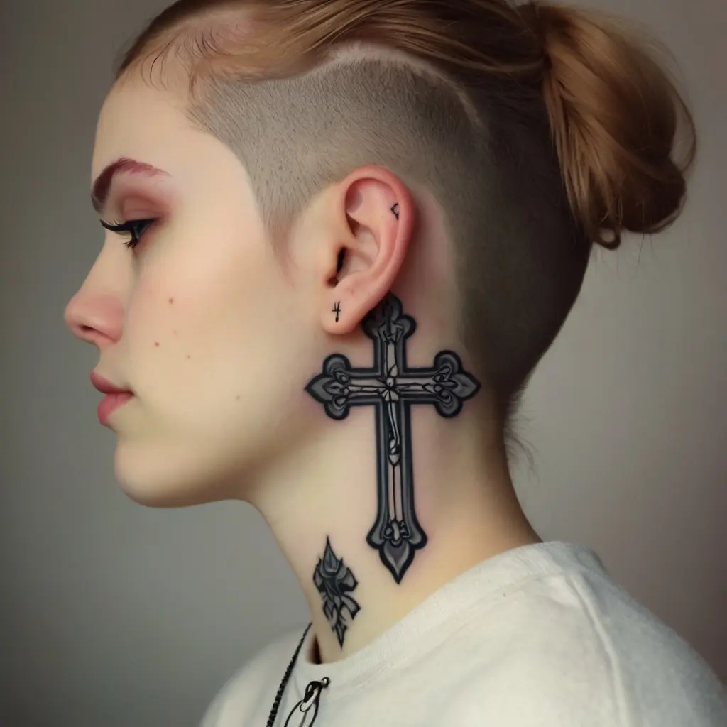 Extending Cross Tattoo 3