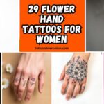 Flower Hand Tattoos for Women