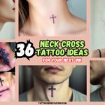 Neck Cross Tattoo Ideas