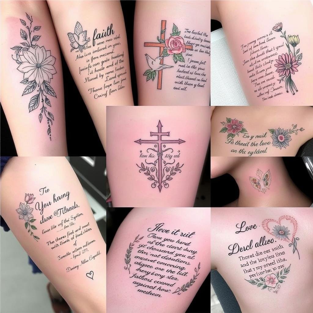 bible verse tattoos