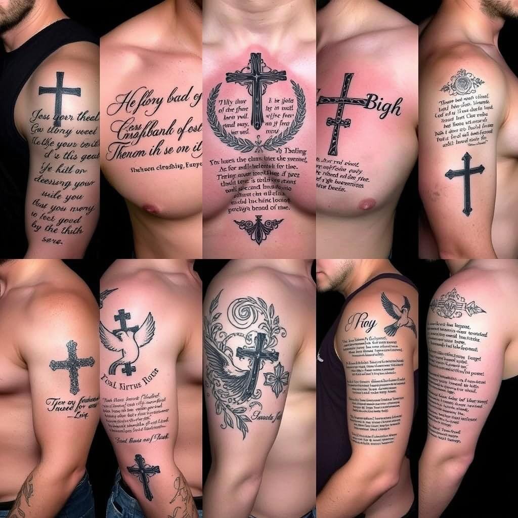 bible verse tattoos for men