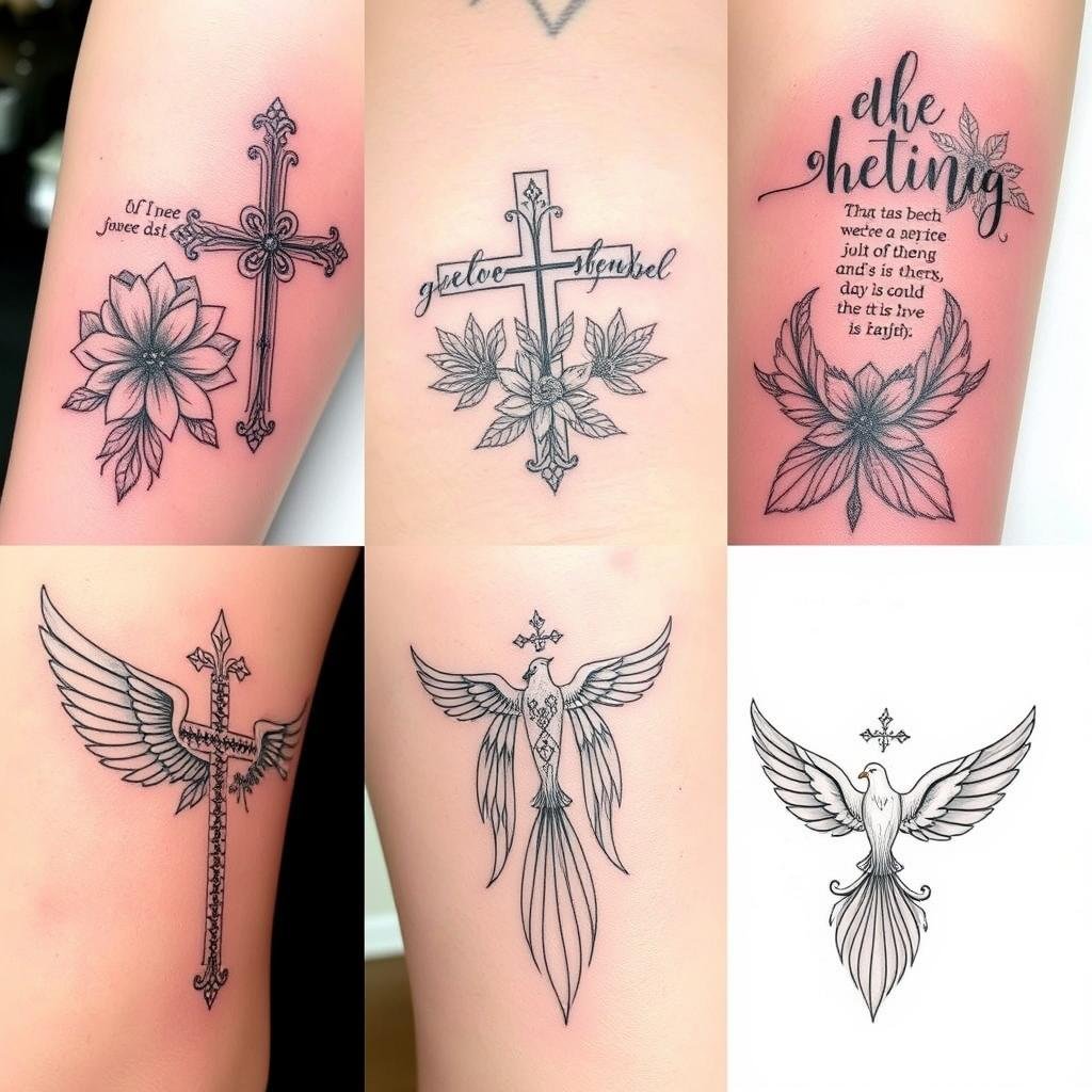 christian tattoos for women