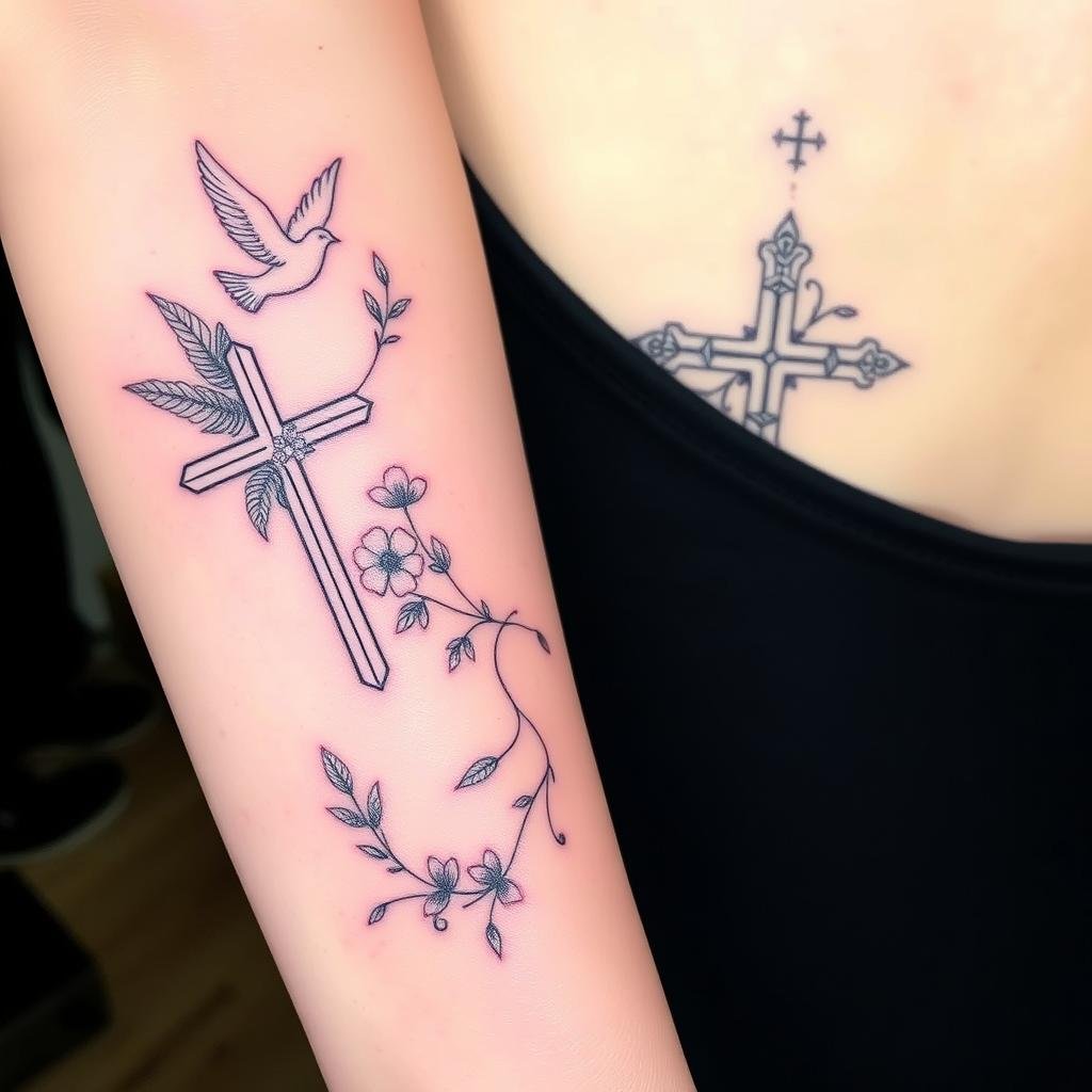 christian tattoos for women