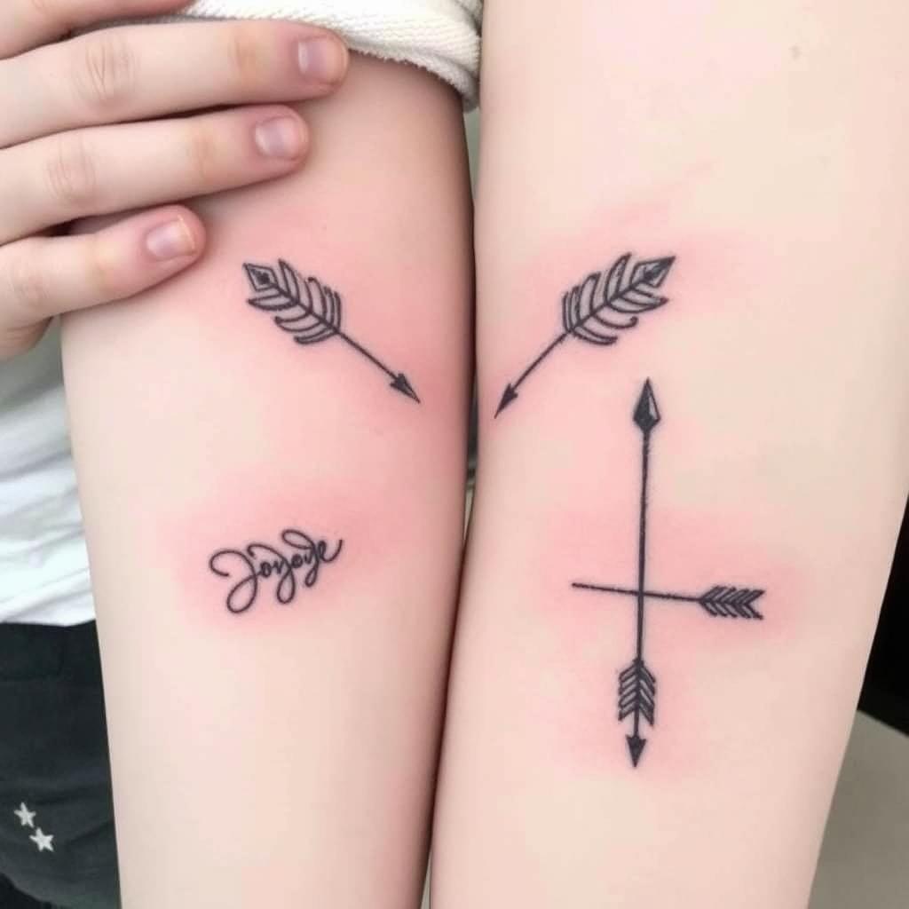 common couple tattoo symbols