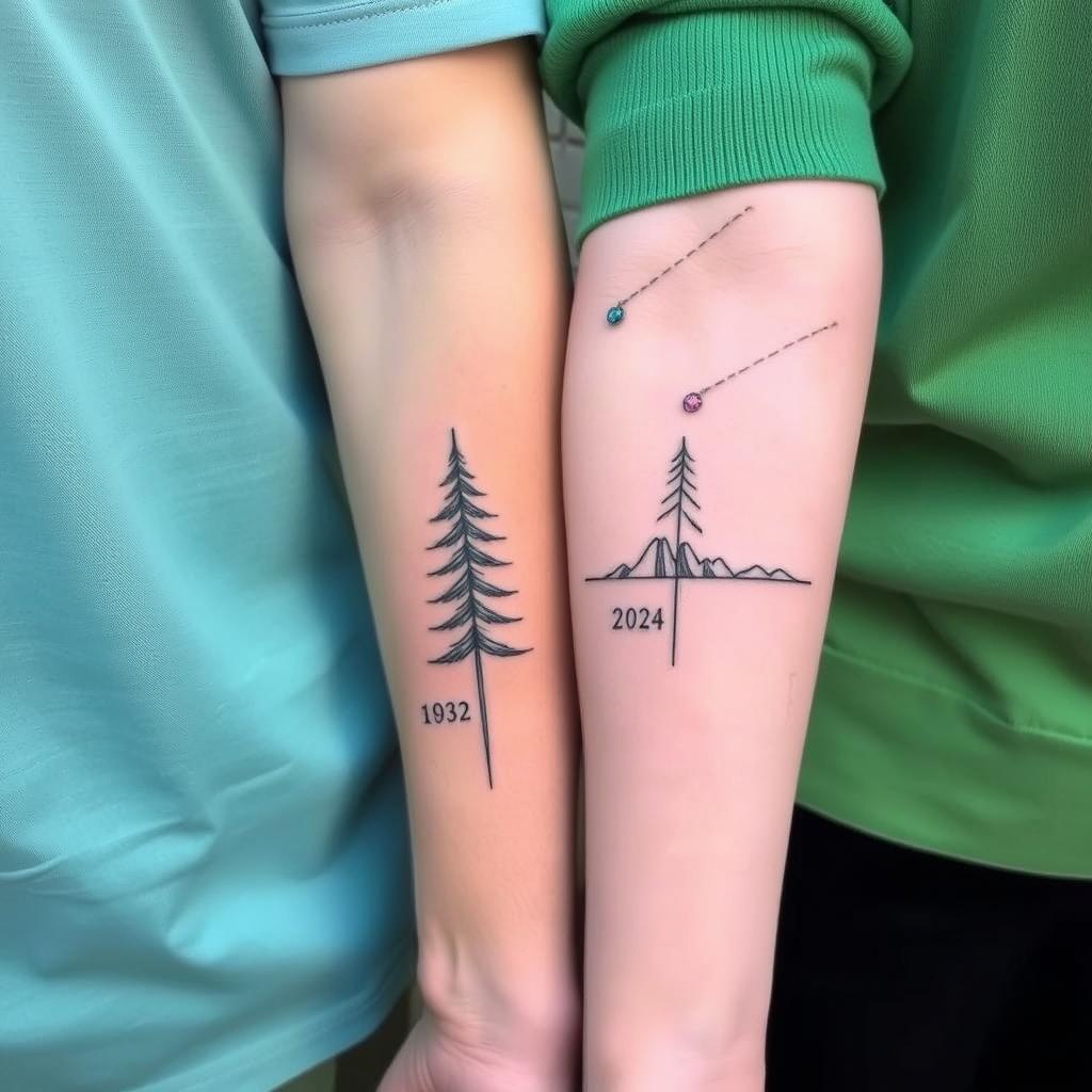 couple tattoo trends 2024