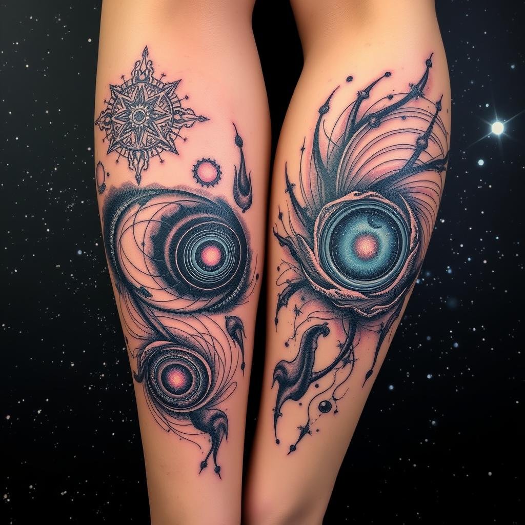 dark matter tattoos