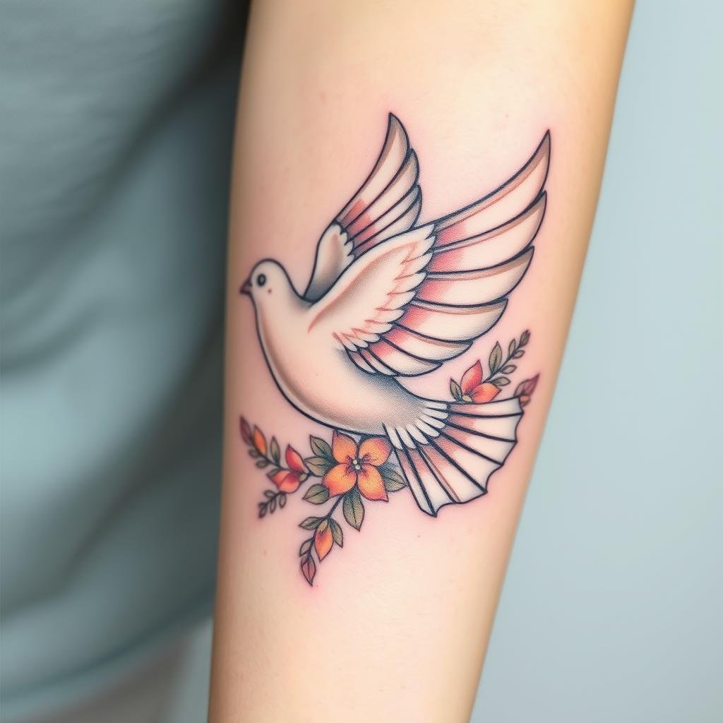 dove symbol tattoo