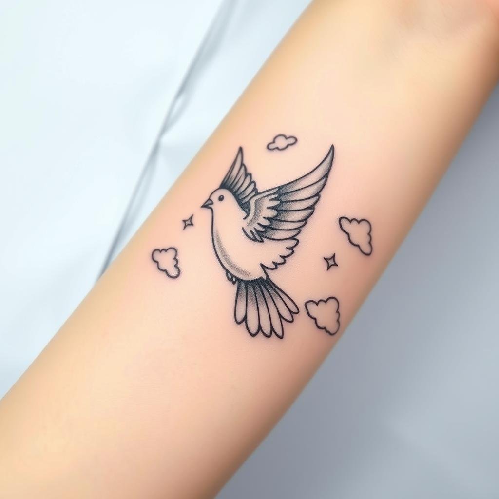 dove symbol tattoo