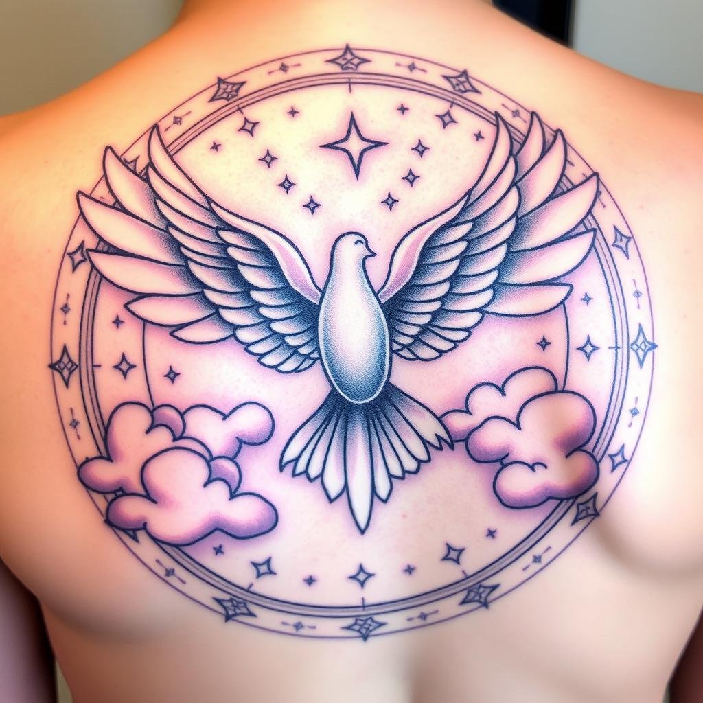 heaven dove tattoos