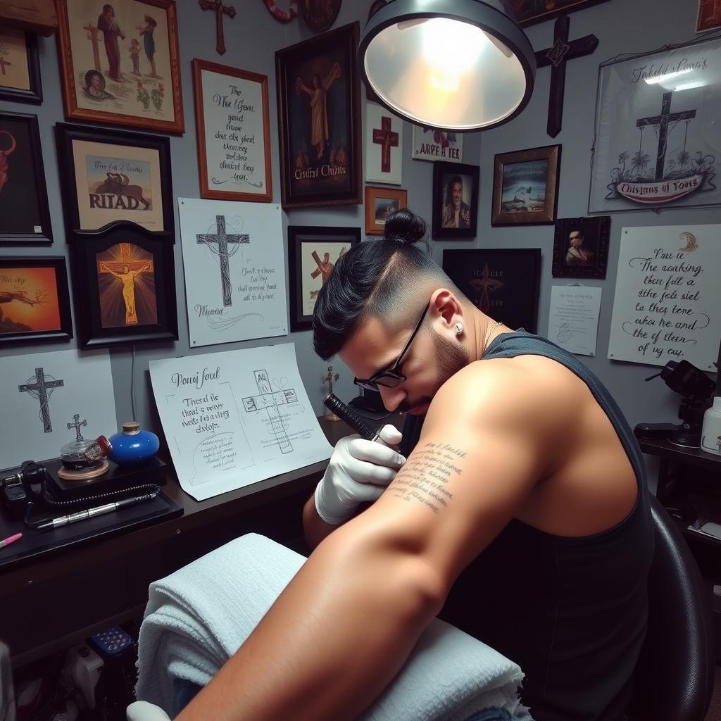 how to choose a tattoo artist for bible verse tattoos