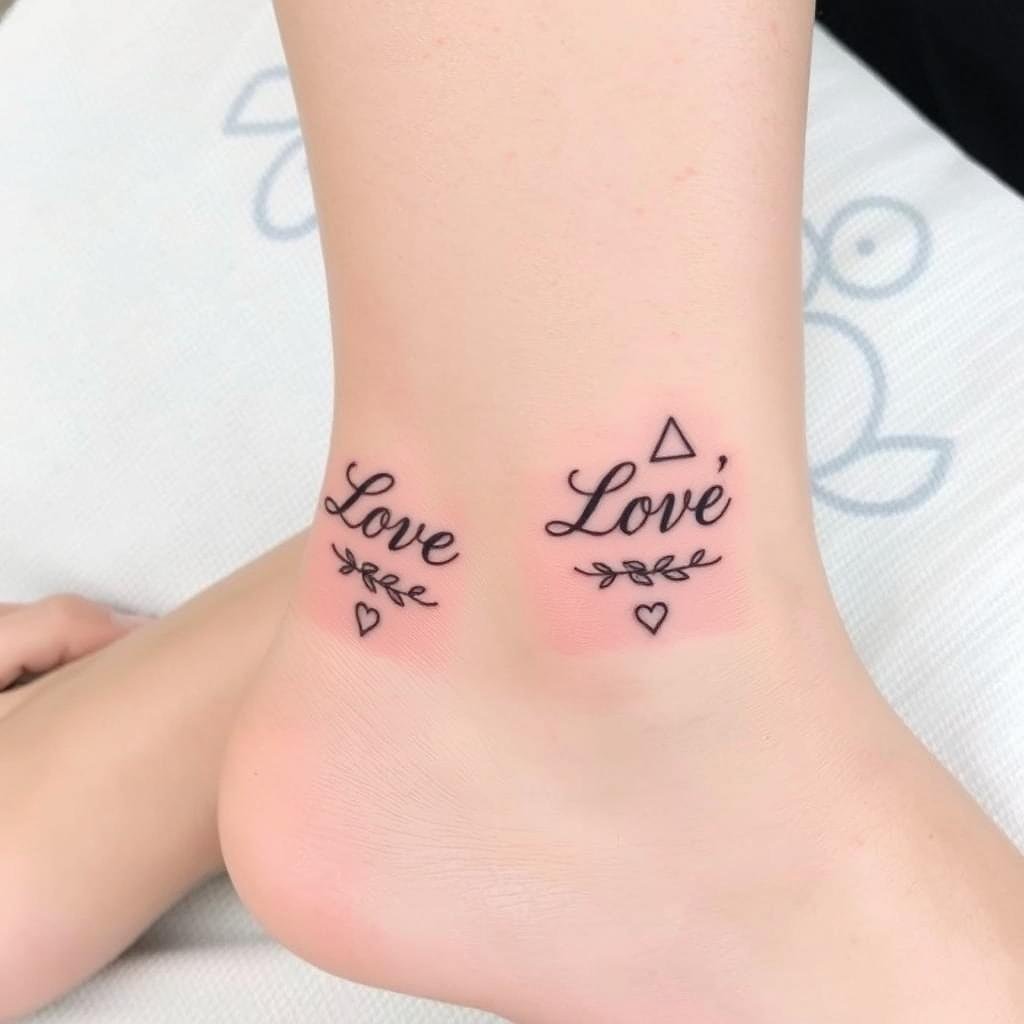 meaningful ankle tattoos