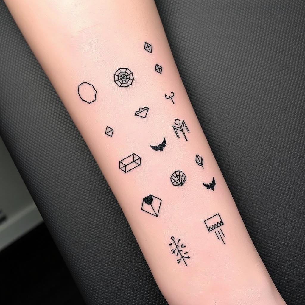 minimalist male tattoos