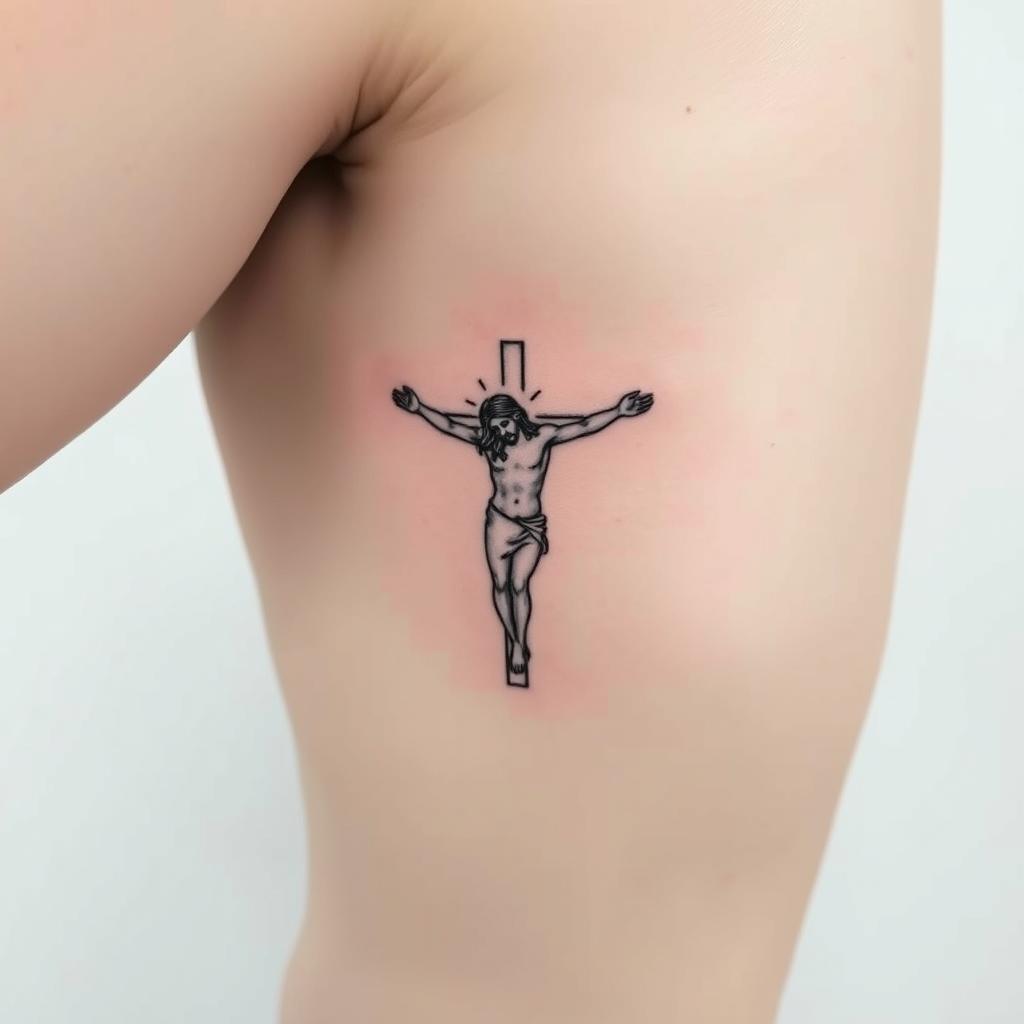 small cross tattoos with meaning