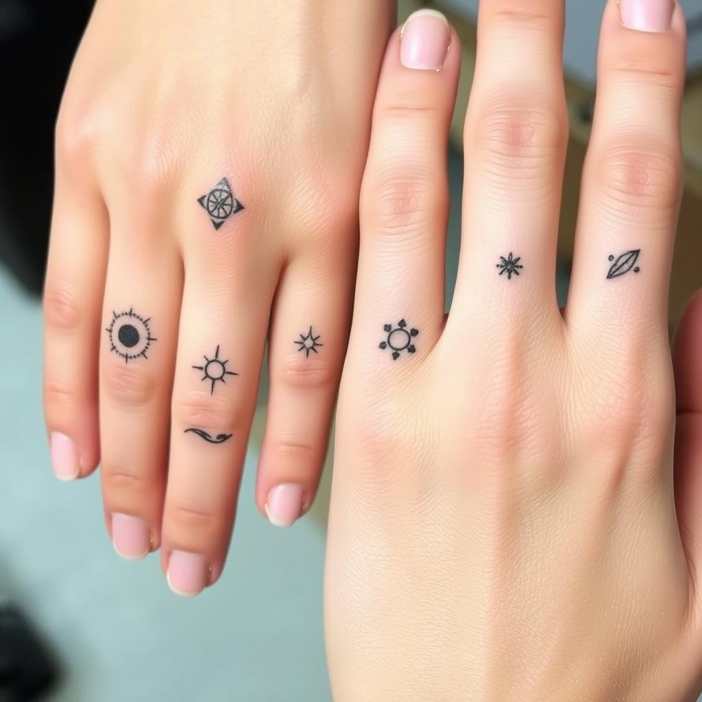 symbolic hand tattoos