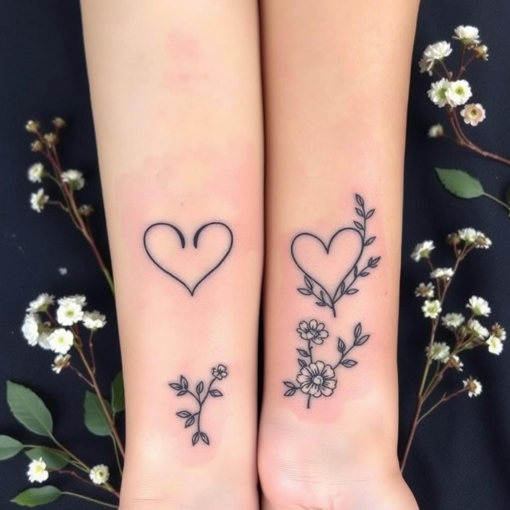 temporary couple tattoos