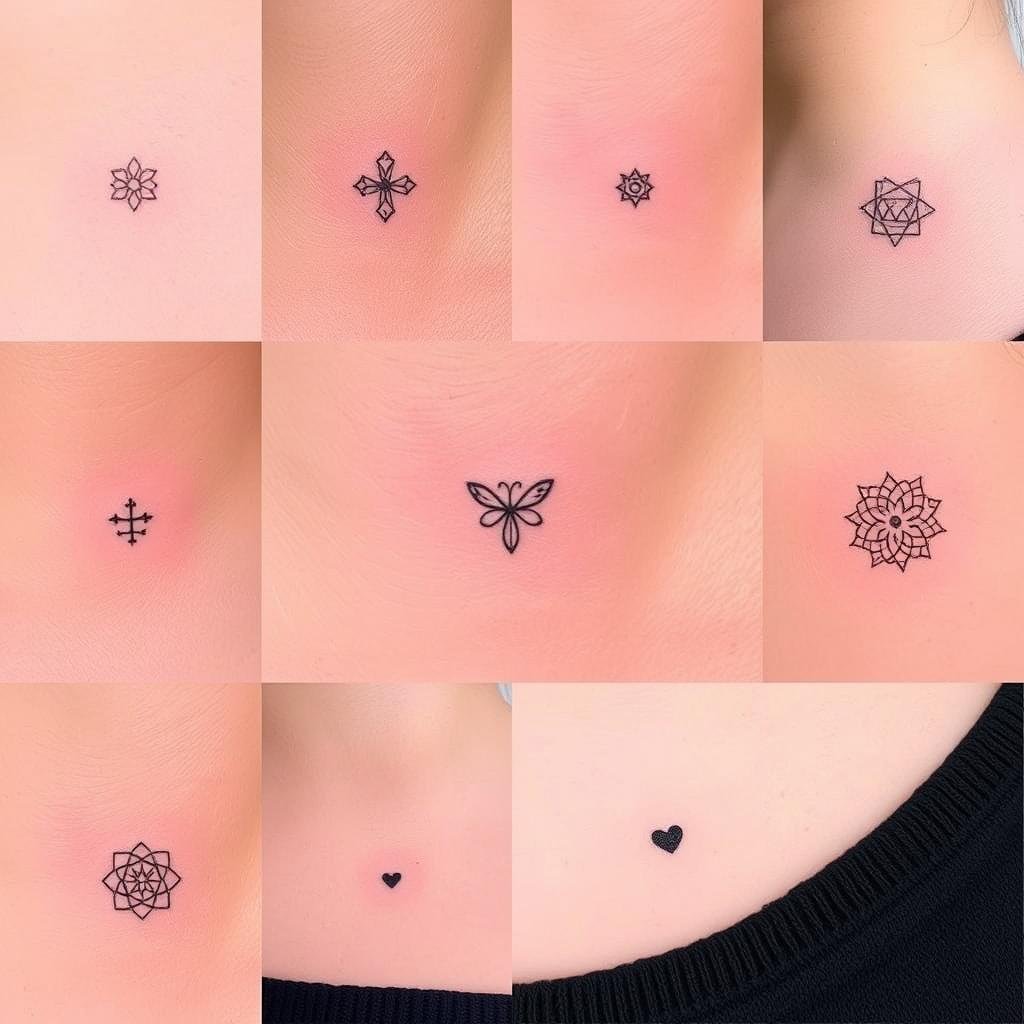 tiny neck ink designs