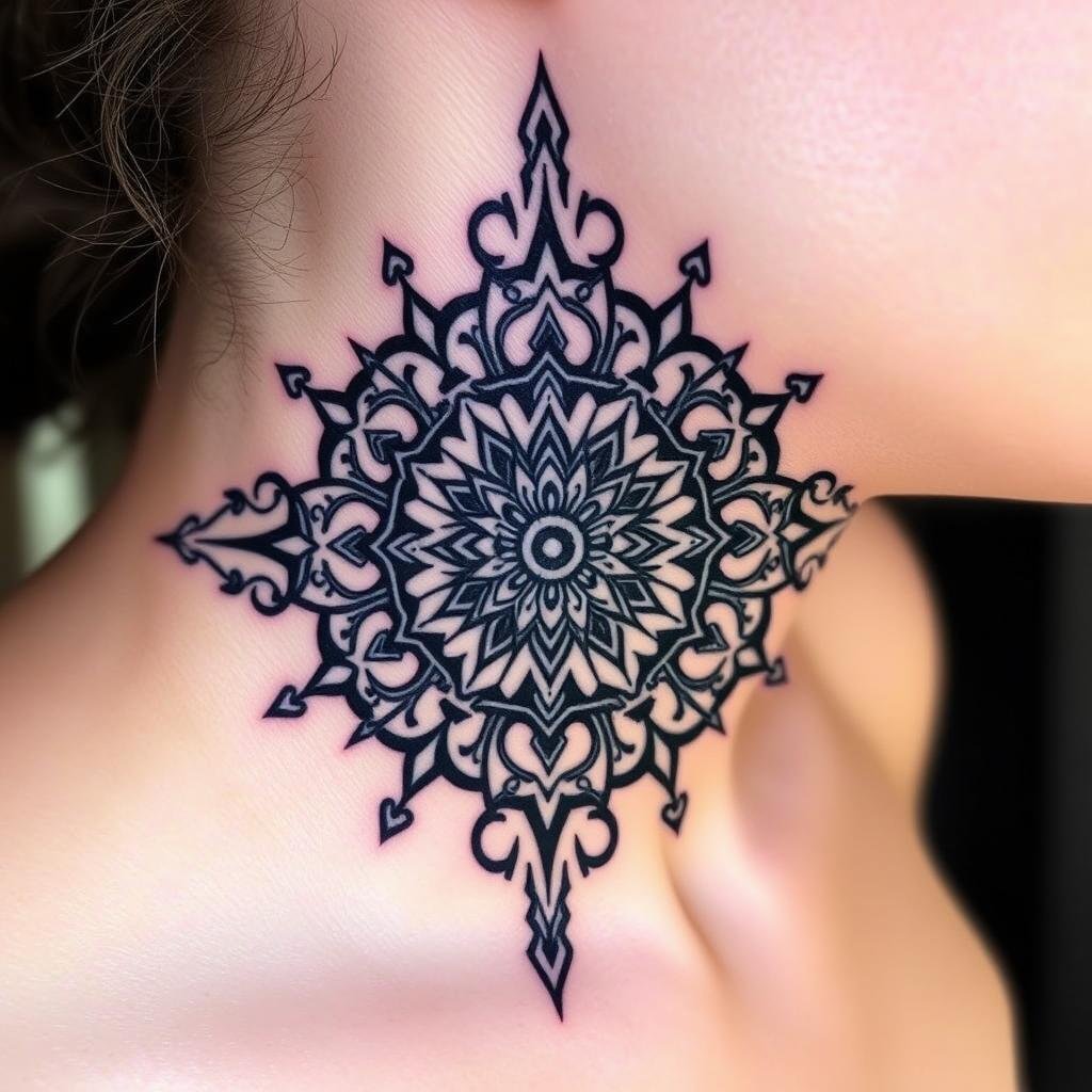 tribal mandala tattoos