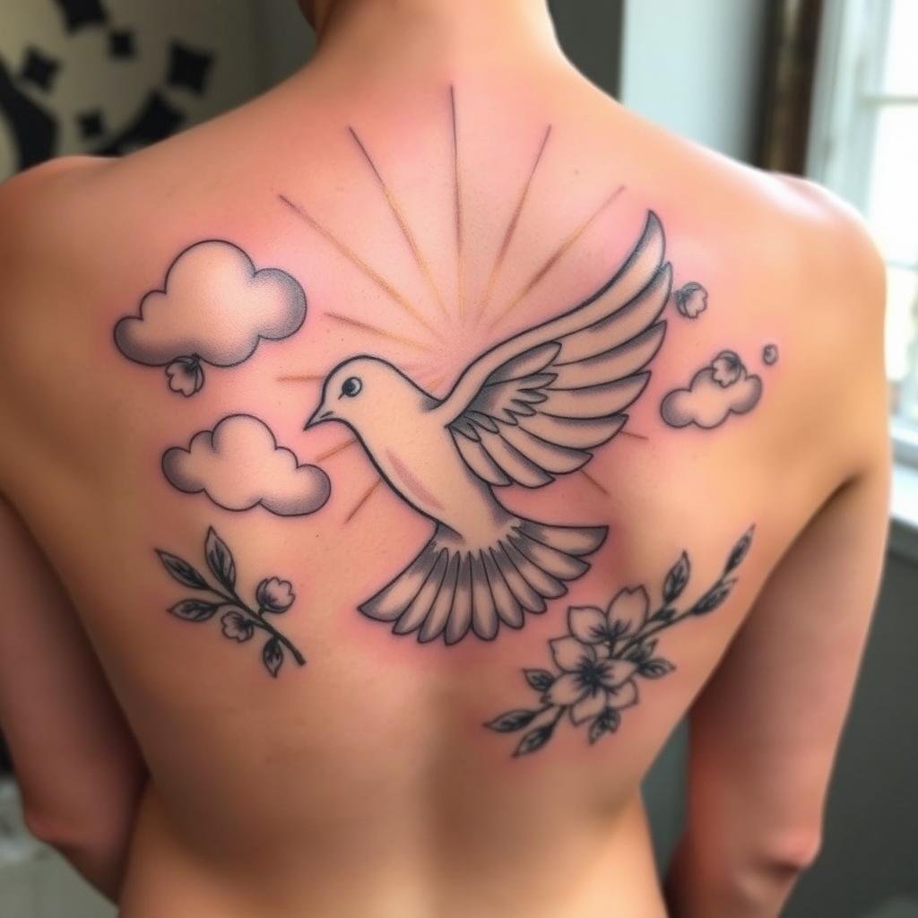 what does a dove represent in a tattoo