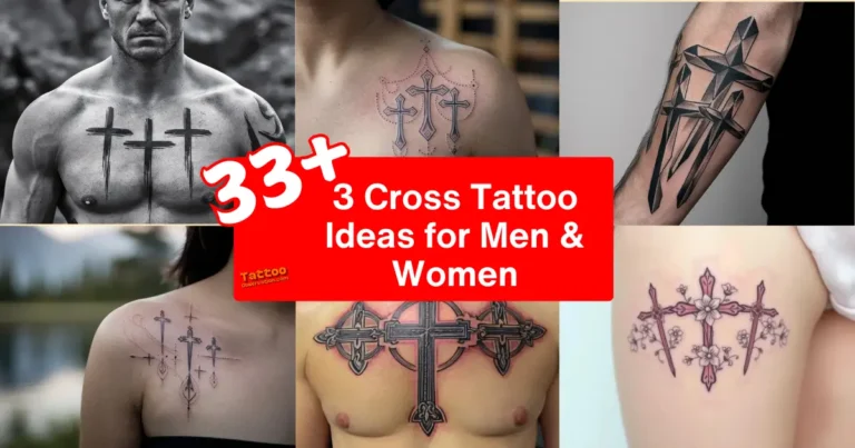 3 Cross Tattoo Ideas for Men & Women