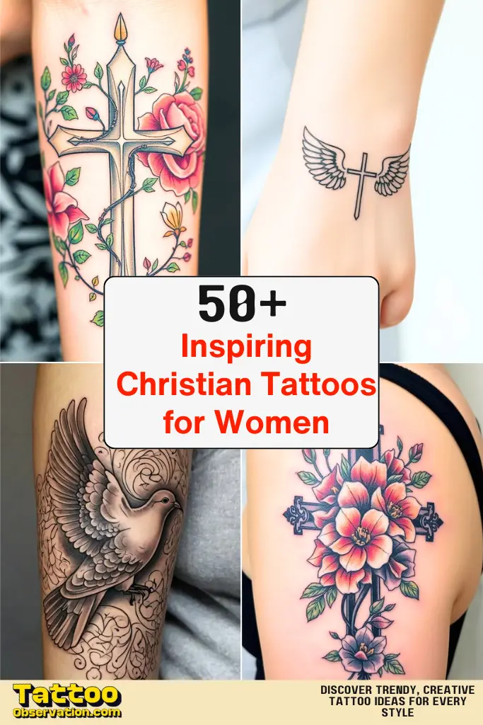 50+ Inspiring Christian Tattoos for Women