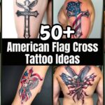 American Flag Cross Tattoo Ideas