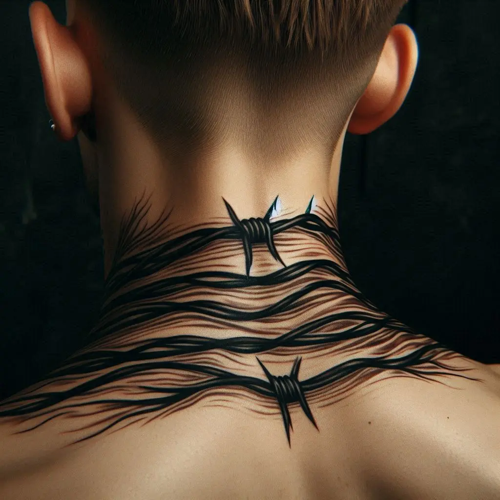 Barbed Wire Tattoo
