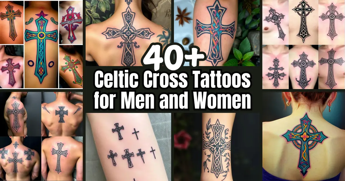 Celtic Cross Tattoos for Men and Women