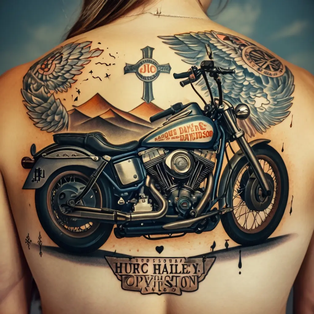 Customizing Your Harley Davidson Tattoo 2