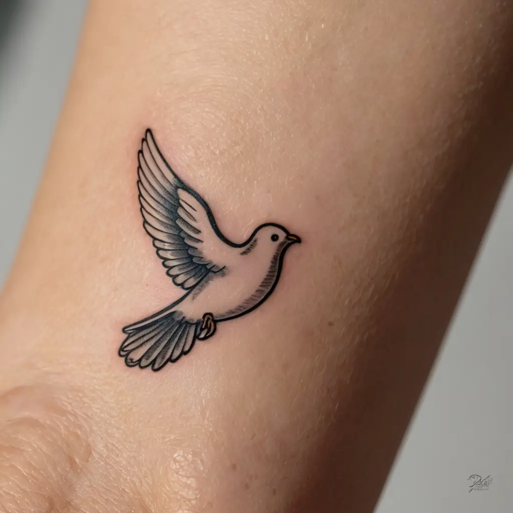 Dove Symbol Tattoo