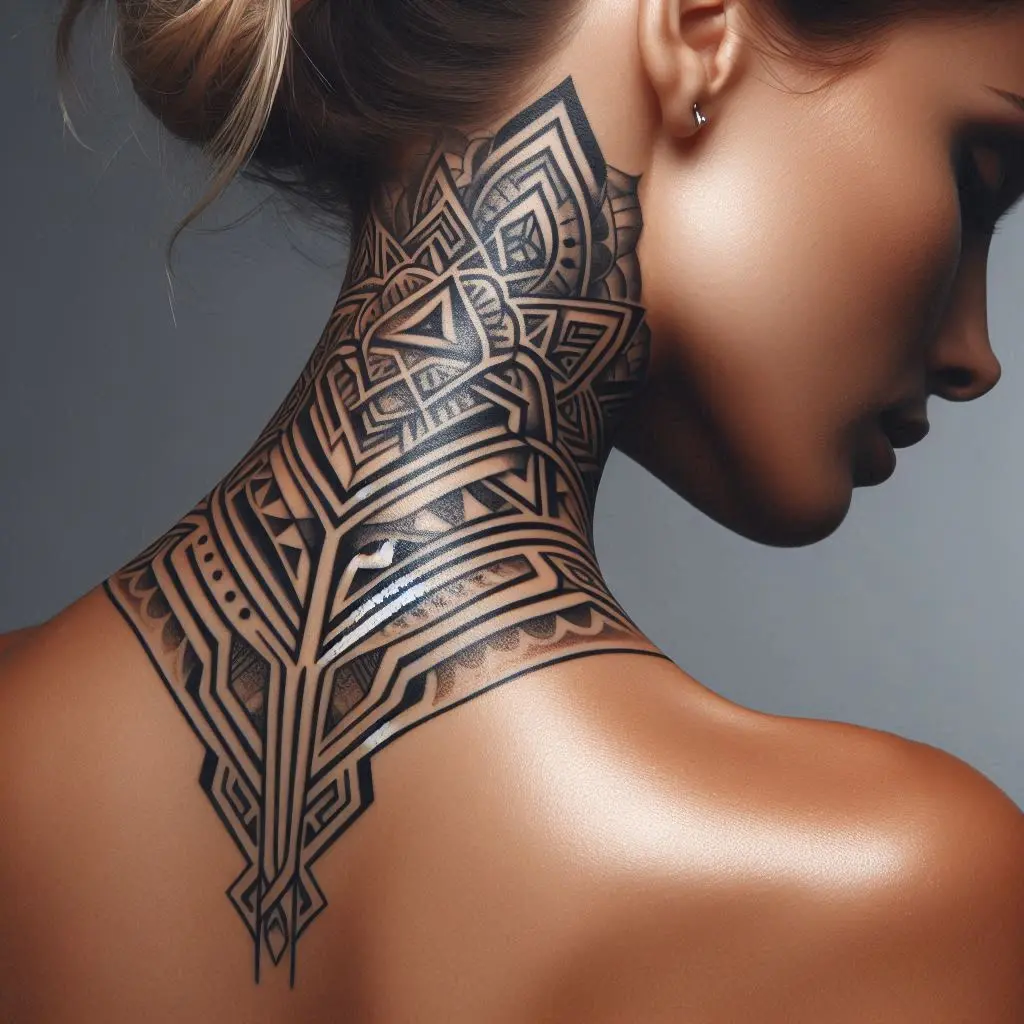 Geometric Patterns Tattoo 2