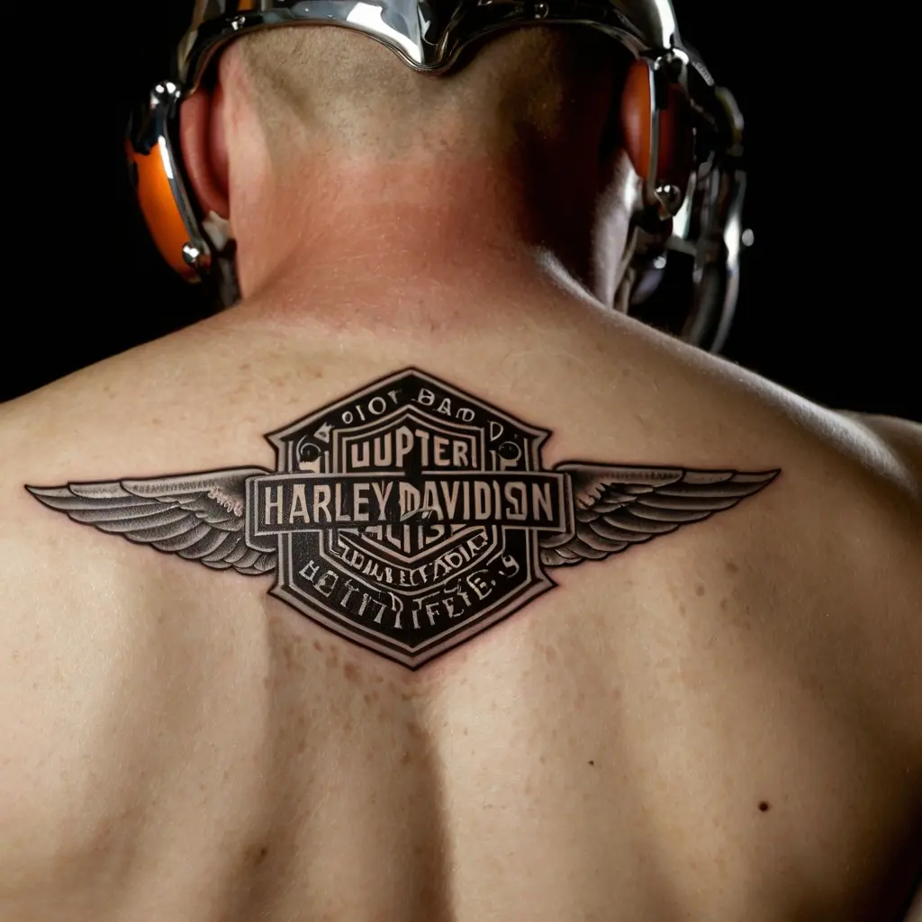 Harley Davidson Tattoo Placement 5