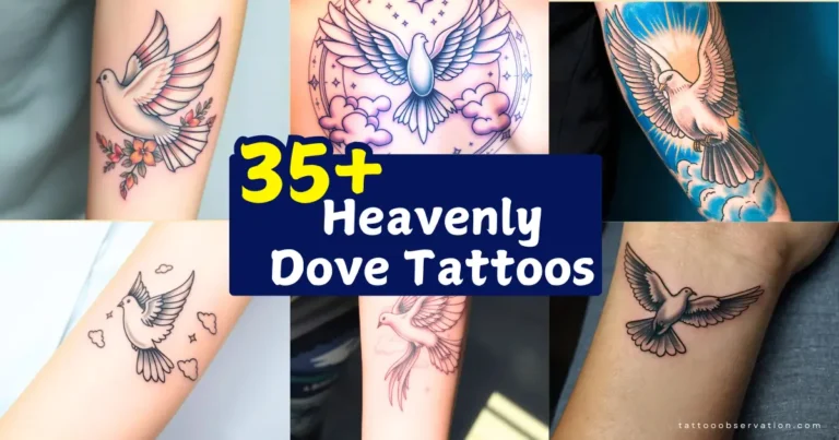 Heavenly Dove Tattoos