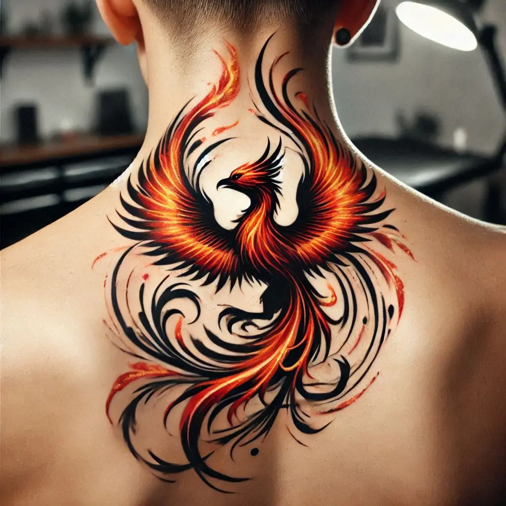 Phoenix Rising Tattoo 2