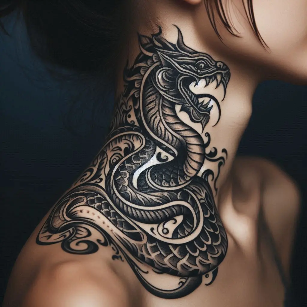 Serpent Wrap Tattoo 3