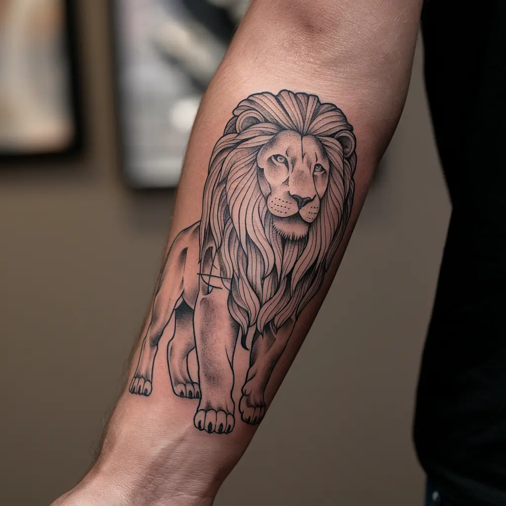 Roar of the Lion tattoo