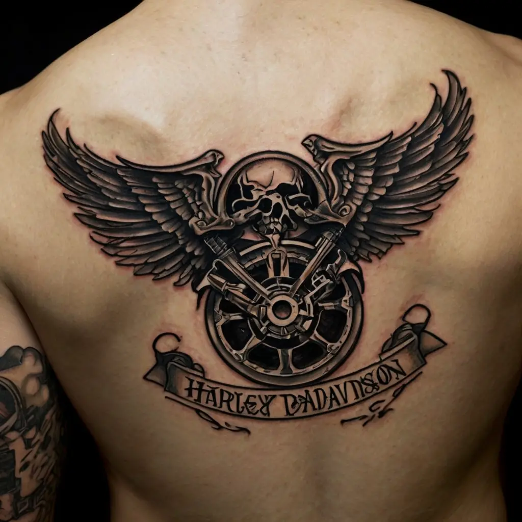 The Significance of Harley Davidson Tattoo 4