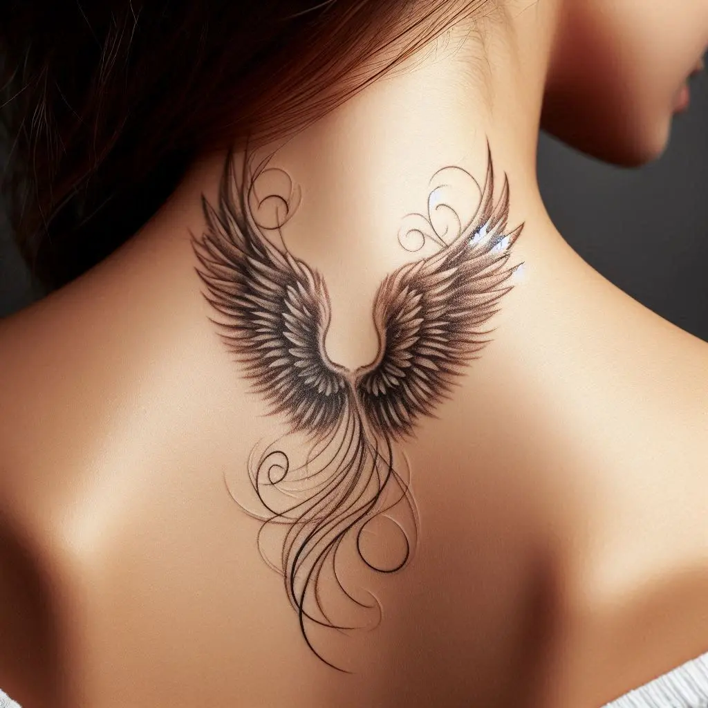 Winged Angel Tattoo