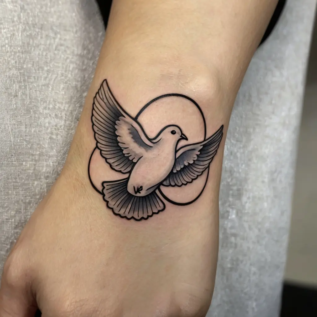 Dove tattoos for females