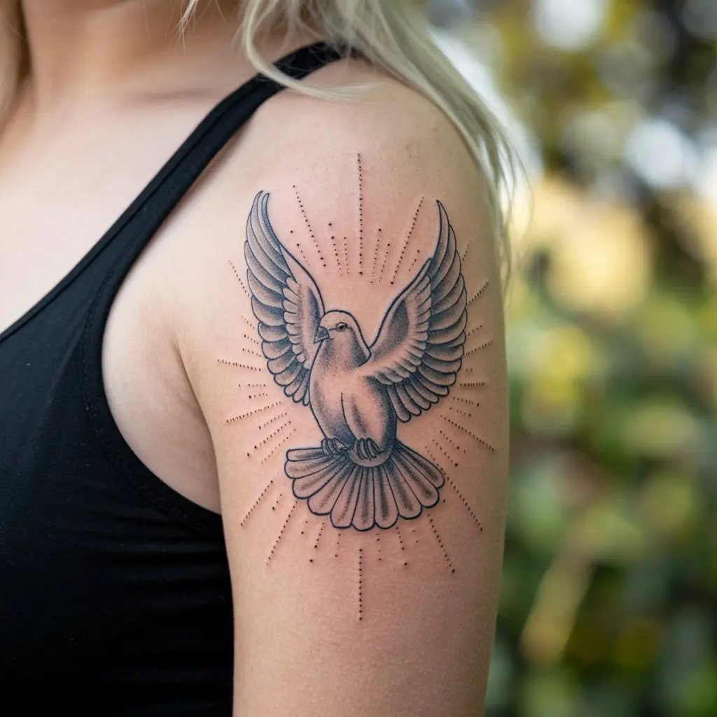 Dove tattoos for females