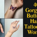 Butterfly Hand Tattoos for Women
