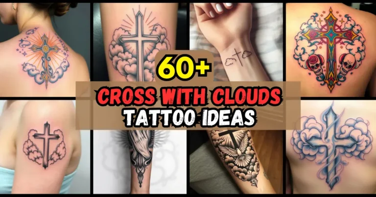 Cross with Clouds Tattoo Ideas