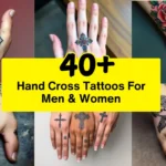 Hand Cross Tattoos For Men & Women