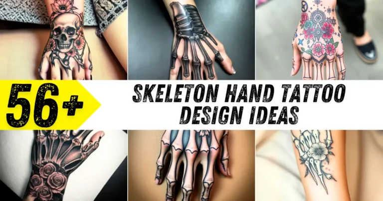 Skeleton Hand Tattoo Design Ideas