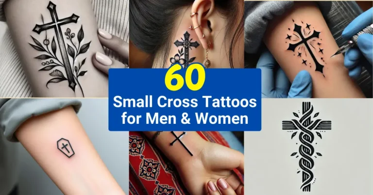 Small Cross Tattoos for Men & Women