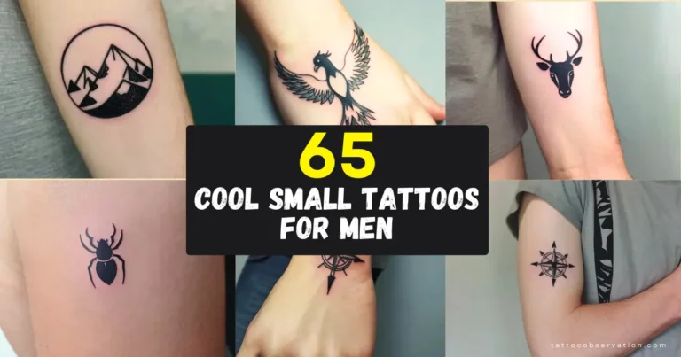 Cool Small Tattoos for Men