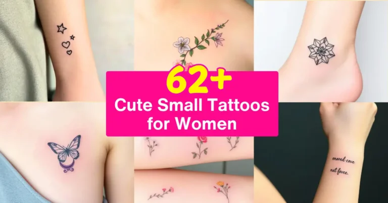 48 Trendy & Meaningful Cute Small Tattoos for Women