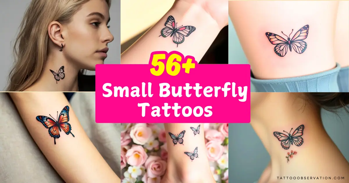 Small Butterfly Tattoos